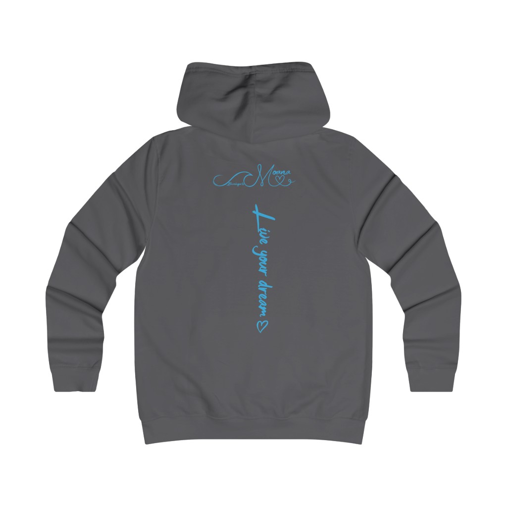 Girlie College Hoodie Find my by the Sea