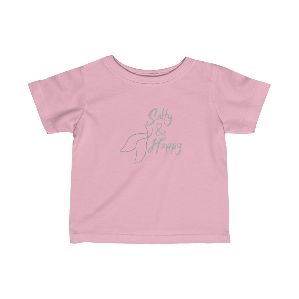 Infant Fine Jersey Tee Salty and Happy
